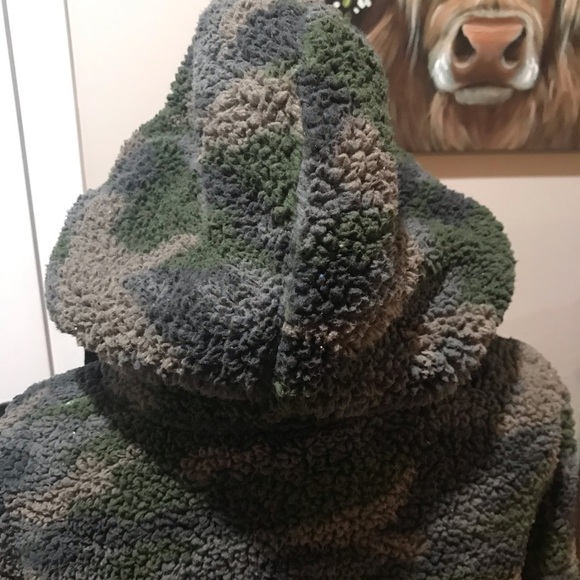 🍃aerie Sherpa Hooded Full Zip Jacket - Picture 12 of 15